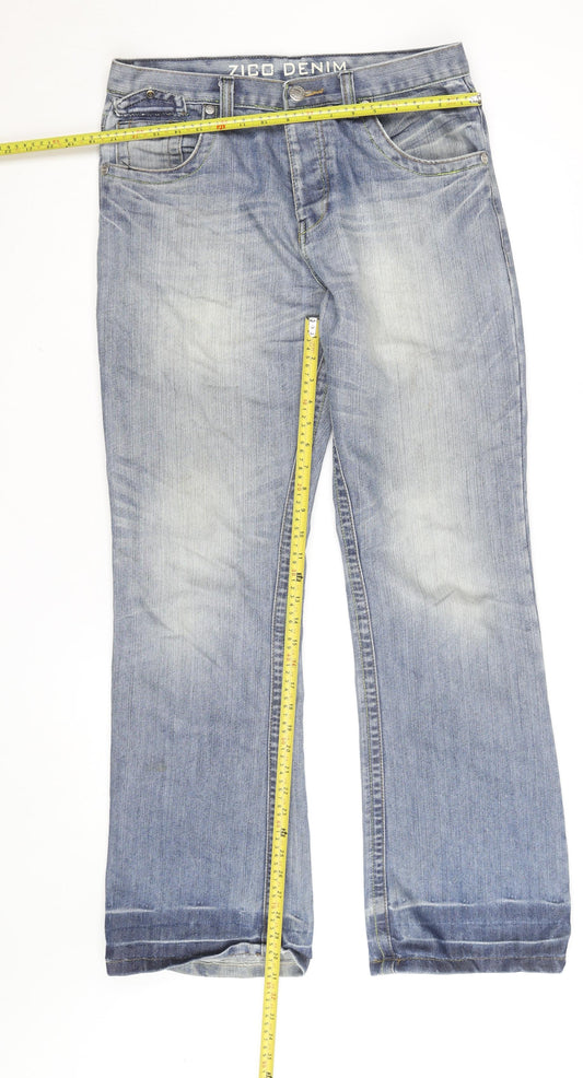 Zico Denim Men's Blue Straight Fit Jeans Size L 34x32