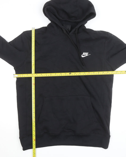 Nike Men's Black M Basic Hooded Activewear Pullover Jacket