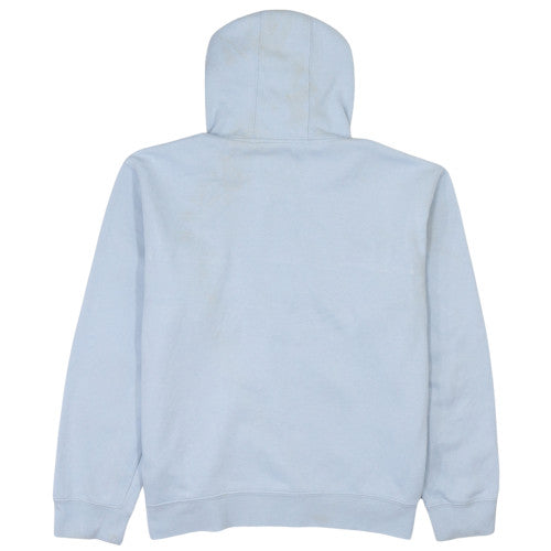 Fila Women Light Blue Pullover Hoodie XL Cotton Blend Logo