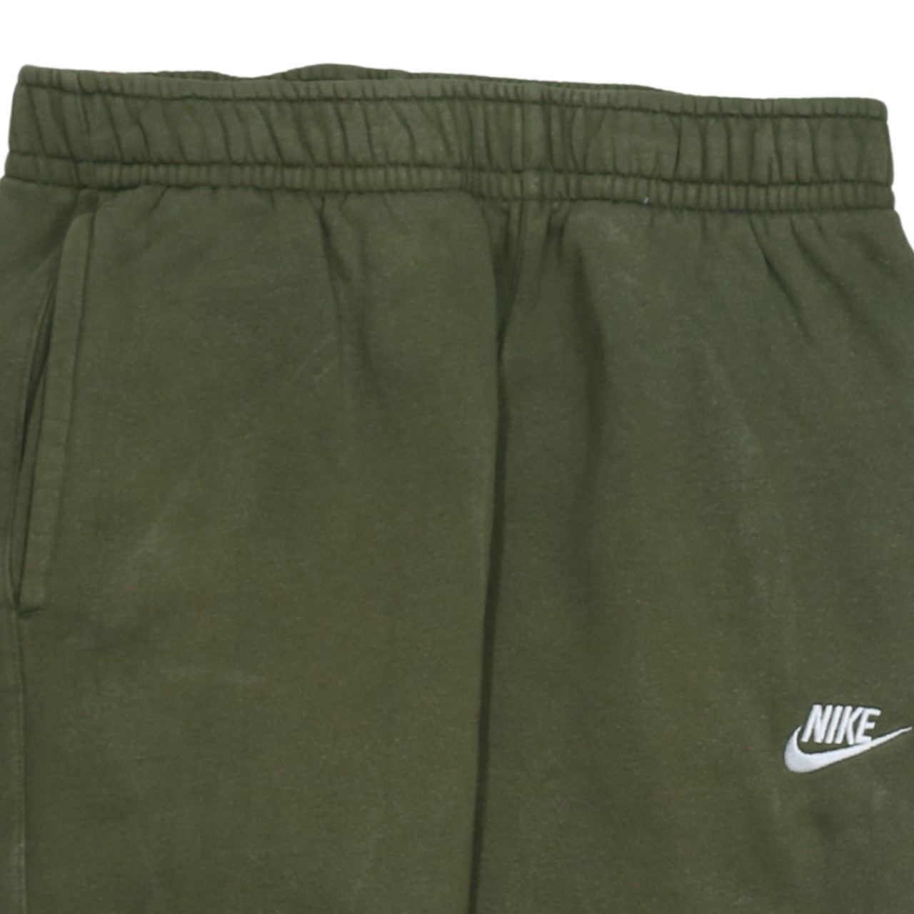 Nike Men's Green XS Jogger Sweatpants Fleece Tapered Fit