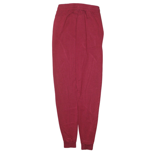 Gymshark Women's Red Jogger Sweatpants Size S Viscose Blend Activewear