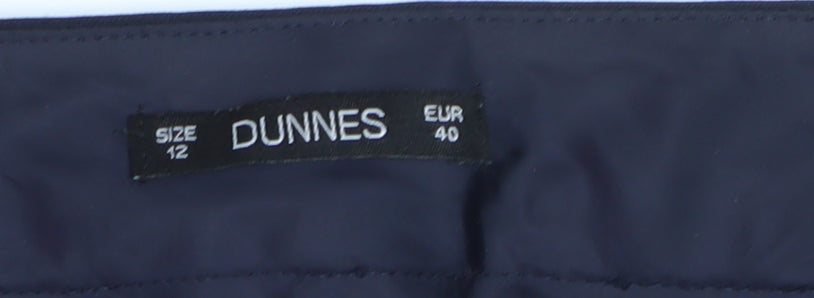 Additional view of Dunnes Women Black, size 12, Straight Leg Dress Trousers