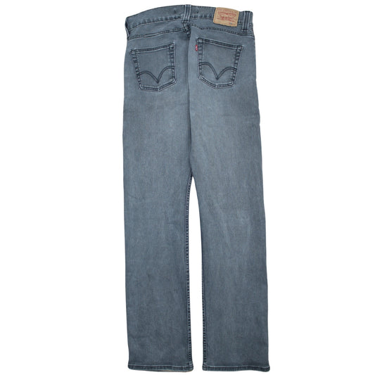 Levi's 506 Standard Men's Grey Straight Jeans 33x36 Regular Fit Denim