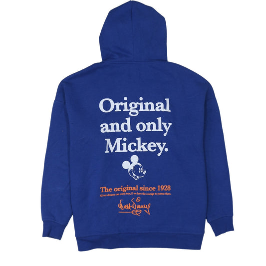Primark Disney Blue Mickey Mouse Pullover Hoodie XS Unisex Adults