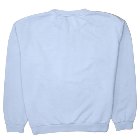 FILA Women’s Light Blue XL Crew Neck Pullover Sweatshirt
