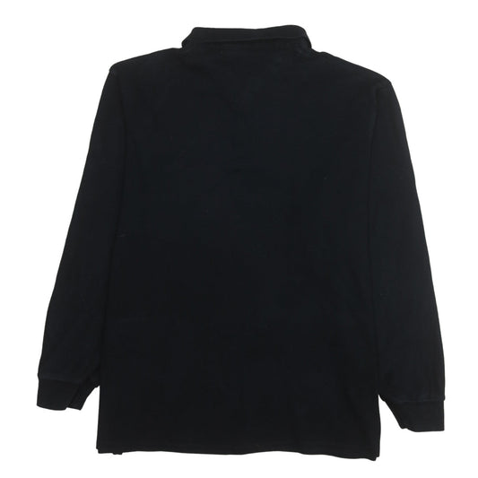 Tommy Hilfiger Men's Black 3XL Long Sleeve Polo Shirt