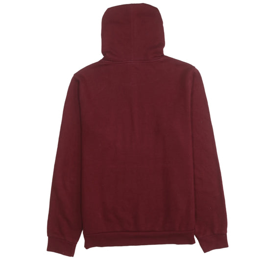 Champion Men's Red 2XL Pullover Hoodie with Logo Print