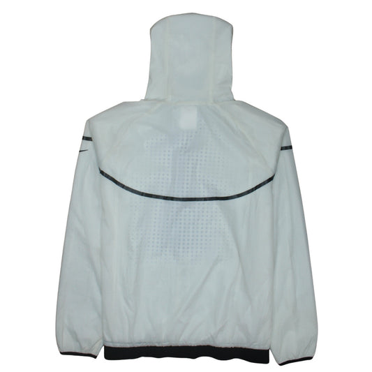 Nike Men’s White XL Hooded Windbreaker Jacket Super Bowl XLIX