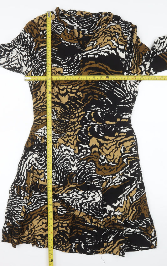 Next Women’s Multicoloured Viscose Shift Dress Size 10
