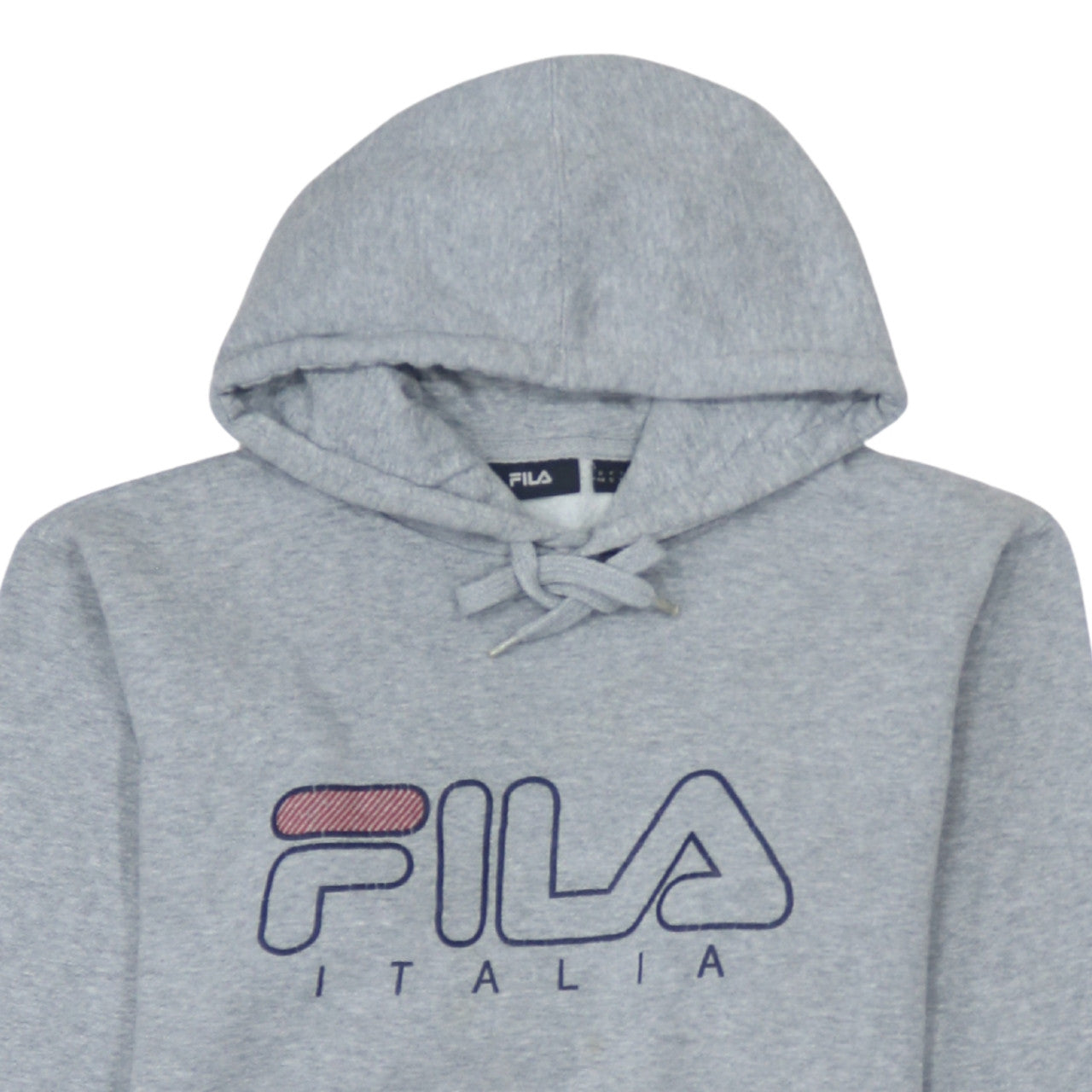 Mens UK Size S FILA Grey Pullover Hoodie