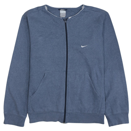Nike Air Max Women Blue Full Zip Track Jacket Size L