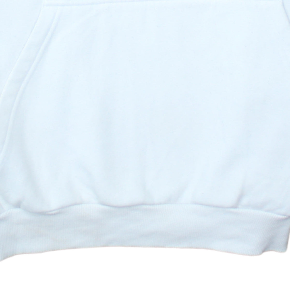 Additional view of Adidas boys’ white xl pullover hoodie with trefoil logo print