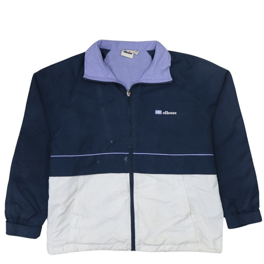 Ellesse Women’s Blue Windbreaker Jacket Size 12 Lightweight