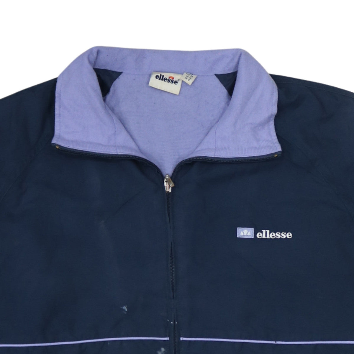 Additional view of Ellesse Women’s Blue Windbreaker Jacket, size UK 12, Lightweight