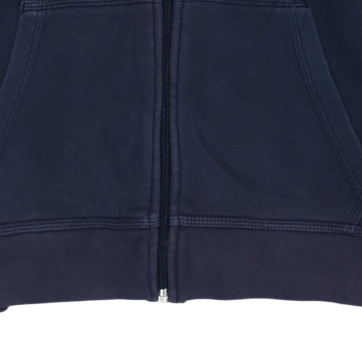 Additional view of Nike boys’ blue full zip hoodie 13-15 years fleece hooded sweatshirt