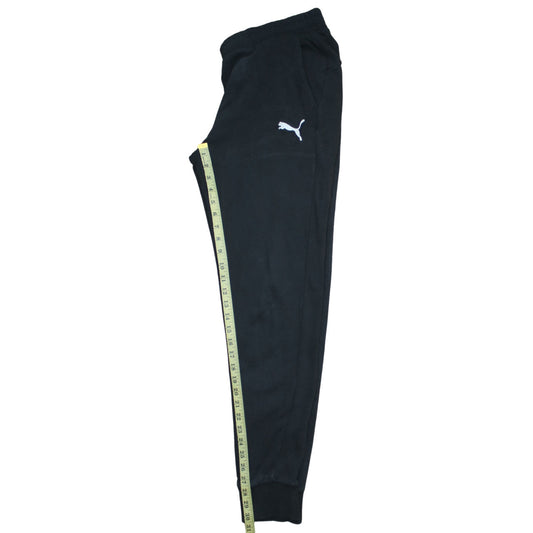Puma Men’s Black Jogger Sweatpants Size L Lightweight Activewear