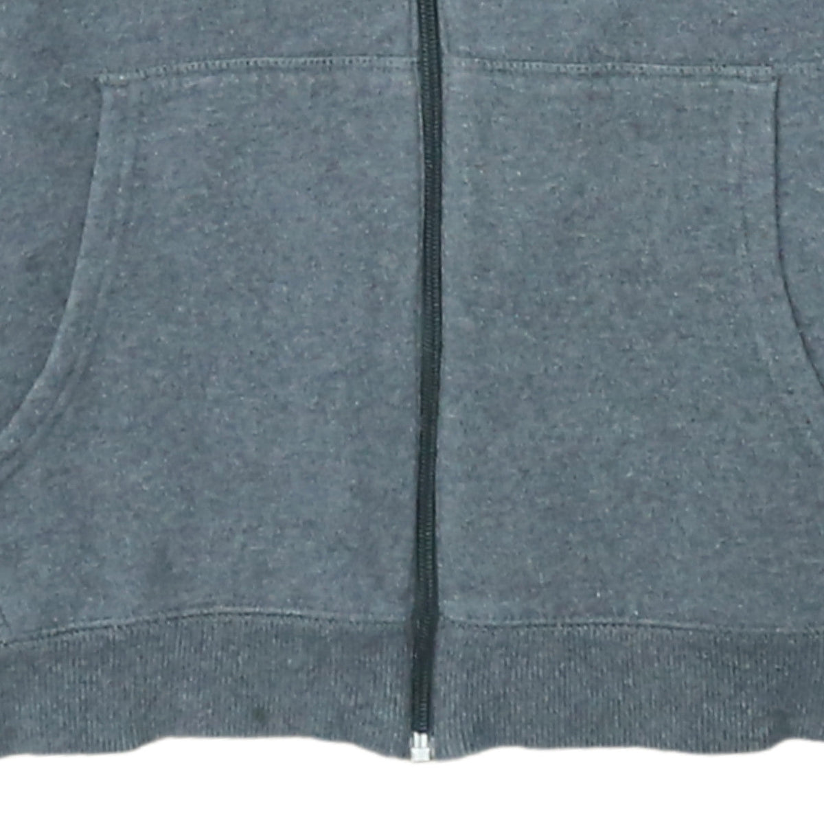 Additional view of Nike boys’ grey full zip hoodie xl 13-15 years sports fleece sweatshirt