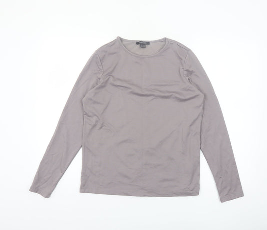 Esmara Women’s Grey Long Sleeve Jersey Top Size 8/10