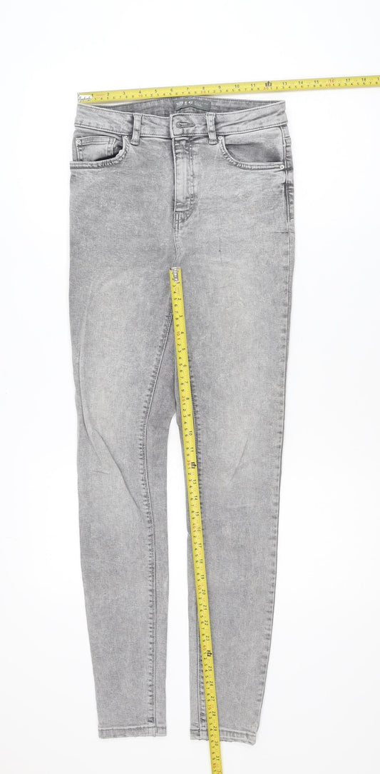 Denim Co Womens Grey Skinny Stretch Jeans Size 10