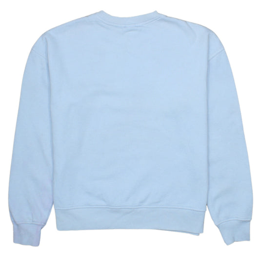 Disney x Primark Women Blue Stitch Sweatshirt XS Pullover Crew Neck