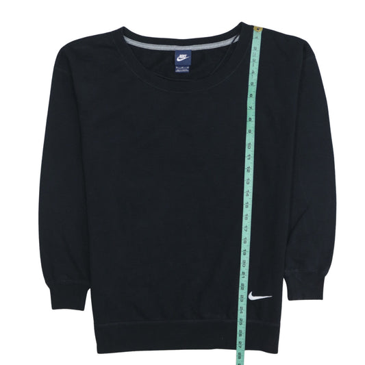 Nike Men's Black M Pullover Sweatshirt Crew Neck Logo Sportswear