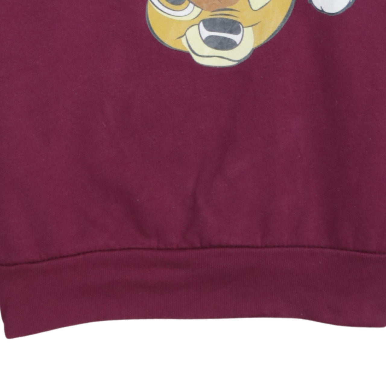 Additional view of Disney unisex adults purple christmas graphic sweatshirt, size S