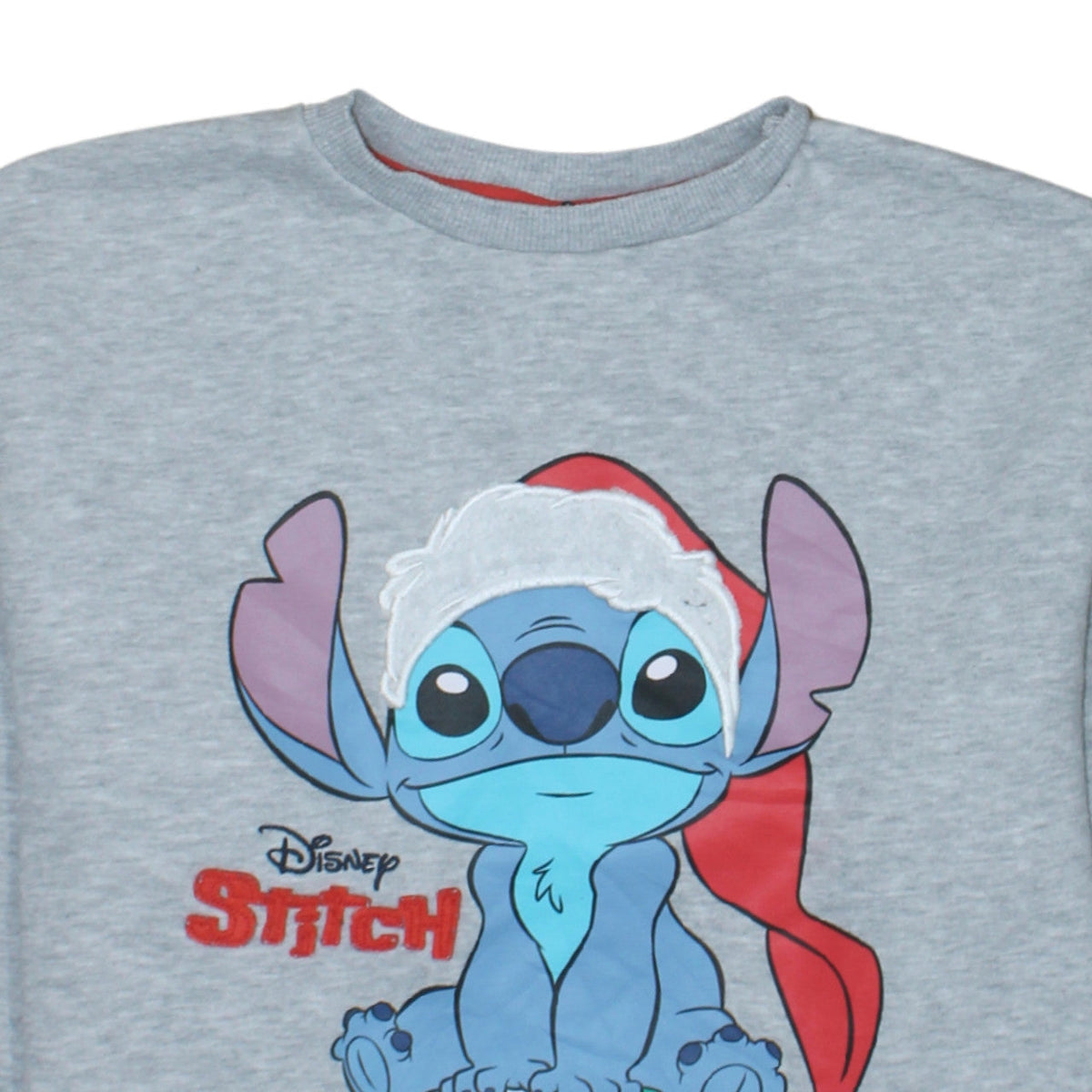 Additional view of Disney at Primark girls’ grey stitch christmas sweatshirt 12-13 years
