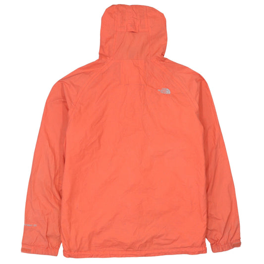 The North Face Womens Orange Waterproof Hooded Rain Jacket M