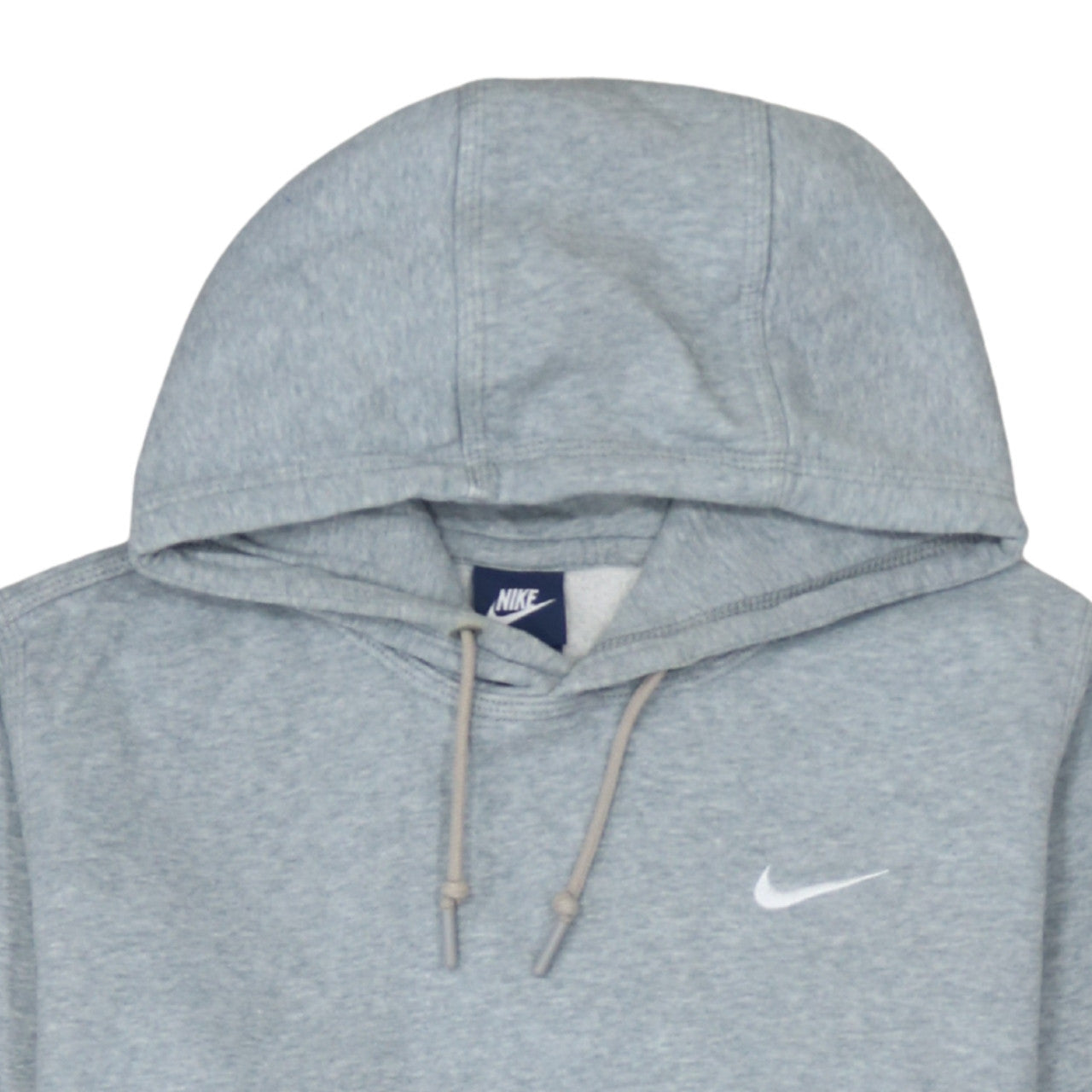Nike Men's Grey Pullover Hoodie M Fleece Sportswear