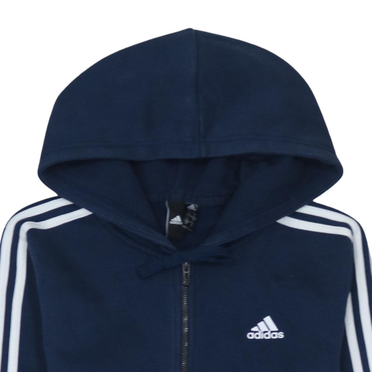 Additional view of Adidas Men's Blue Full Zip Hoodie S Sportswear Fleece