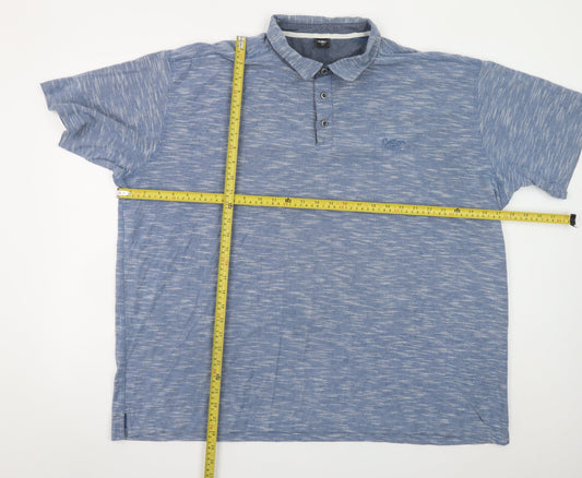 Cotton Traders Men's Cornflower Blue 3XL Classic Polo Shirt