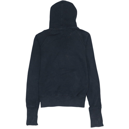 Nike Womens Black Pullover Hoodie Size S 8/10 Sportswear Logo Sweatshirt