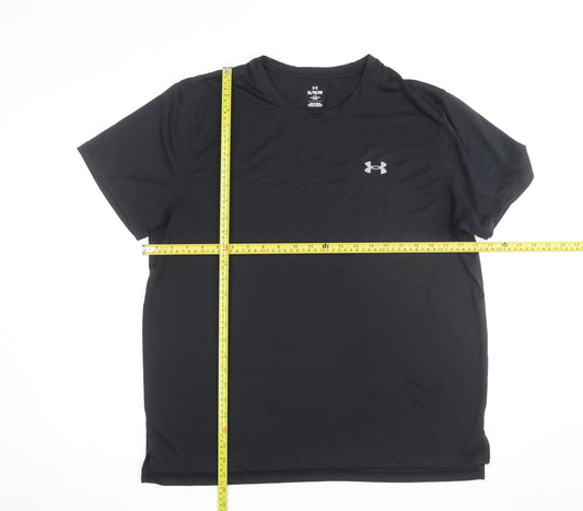 Under Armour Men's Black XL Slim Fit Active T-Shirt
