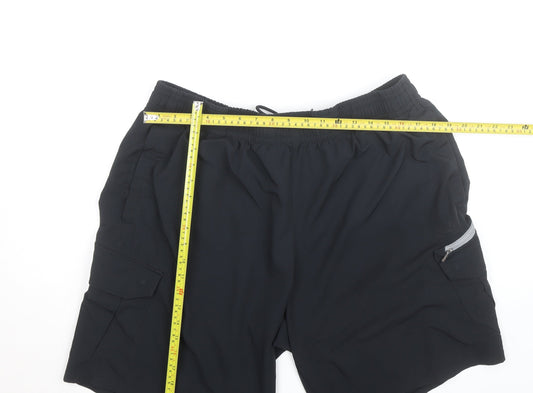Under Armour Men's Black 2XL Athletic Quick Dry Gym Shorts