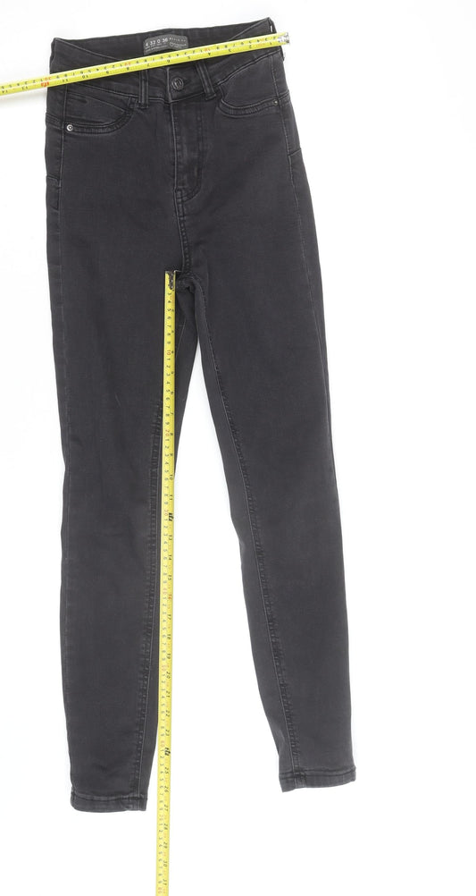 Primark Women's Black High Rise Skinny Jeans Size 8