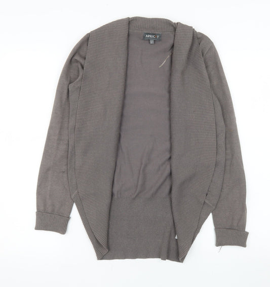 Apricot Women's Brown Cardigan UK 10 Open Front Knitwear