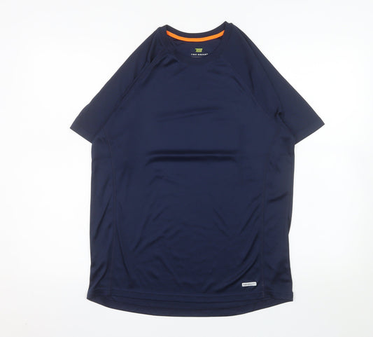 Tek Gear Men's Blue Short Sleeve Performance T-Shirt Size S