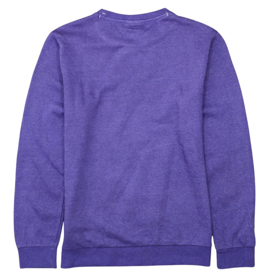 Champion Boys Purple Logo Sweatshirt Size 13-14 Years Crew Neck Fleece