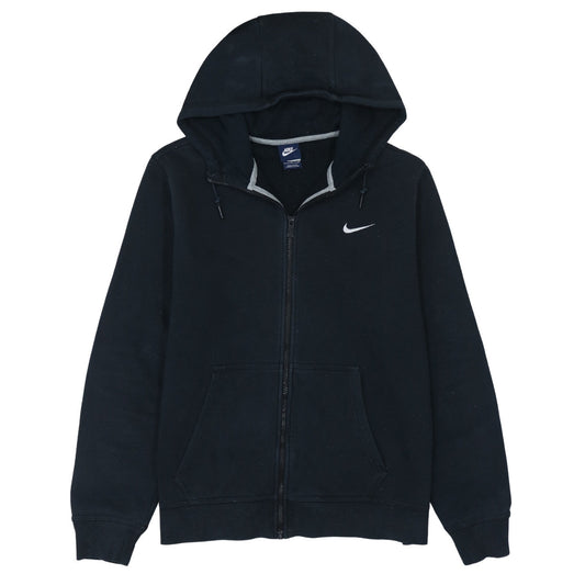 Nike Men's Black Full Zip Hoodie L Fleece Sportswear