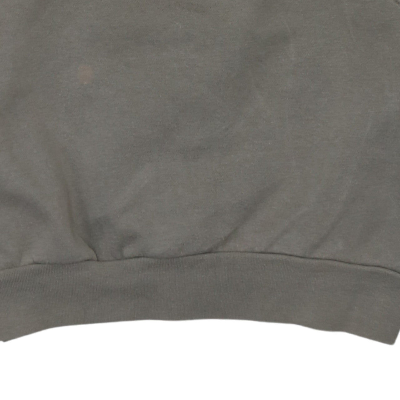 Adidas Men's Grey Sweatshirt M Pullover Crew Neck Logo Sportswear