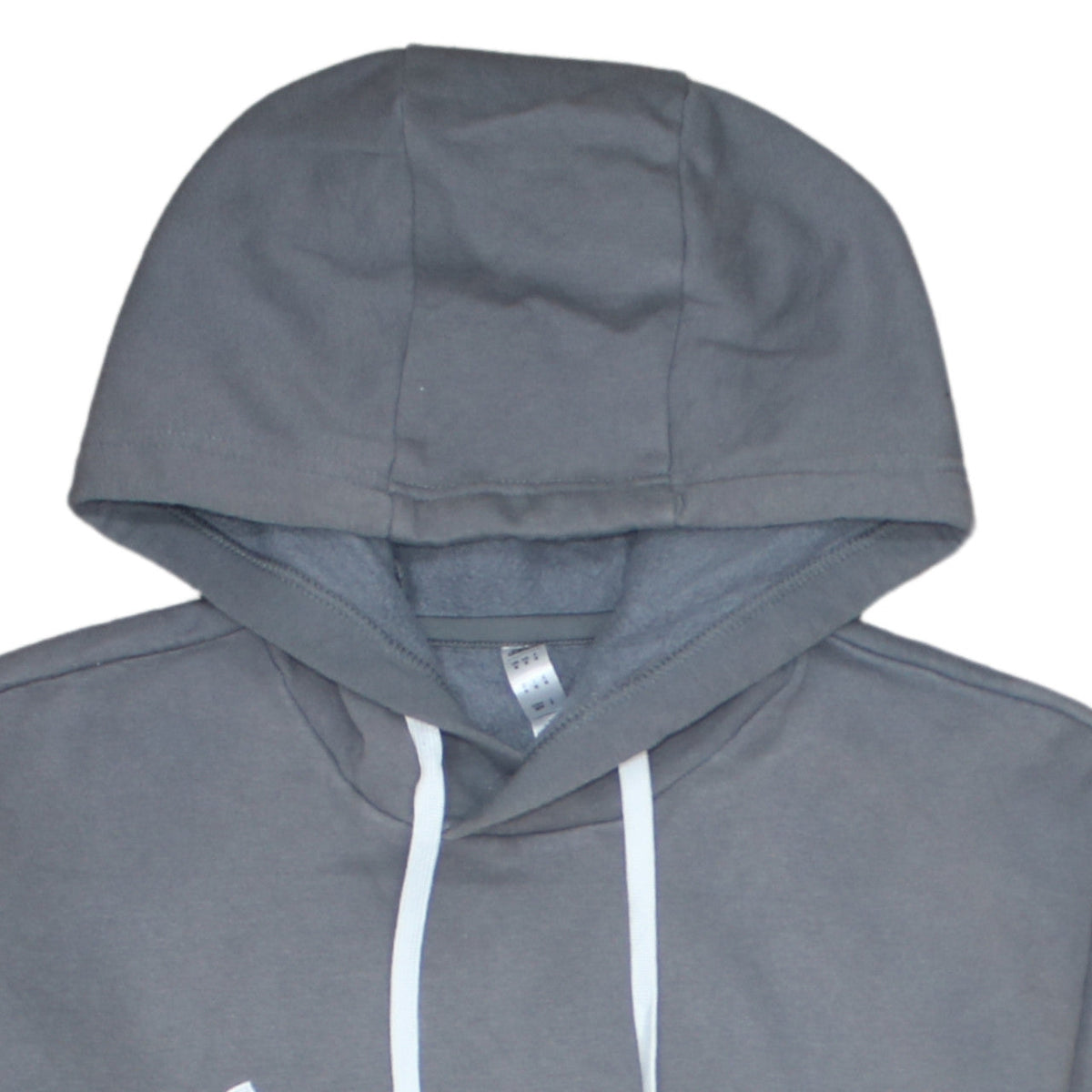 Additional view of Adidas men’s grey pullover hoodie m sports fleece logo sweatshirt