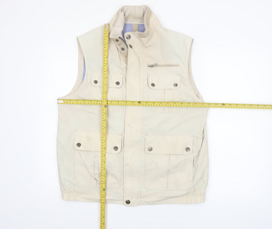 Marks and Spencer Men's Beige Bodywarmer Waistcoat M