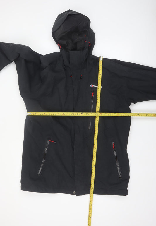 Berghaus Men's Black XL Waterproof Hooded Outdoor Jacket
