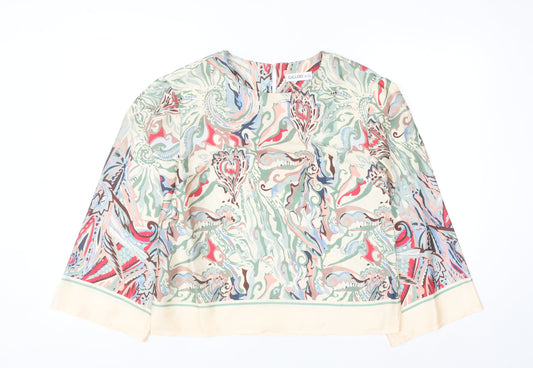 Additional front view of Gallery Women's Multicoloured XS Tunic Blouse 100% Polyester
