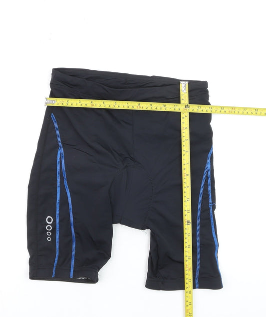 Crivit Men's Black Cycling Compression Shorts Size M