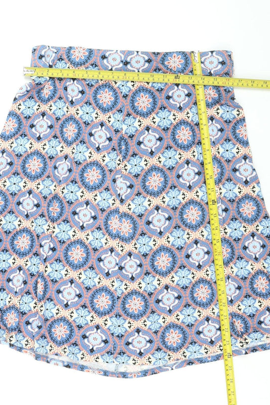 Marks and Spencer Women’s Multicoloured A-Line Jersey Skirt Size 14