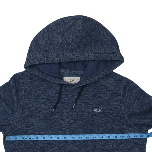 Hollister Womens Blue Pullover Hoodie S - Hooded Sweatshirt