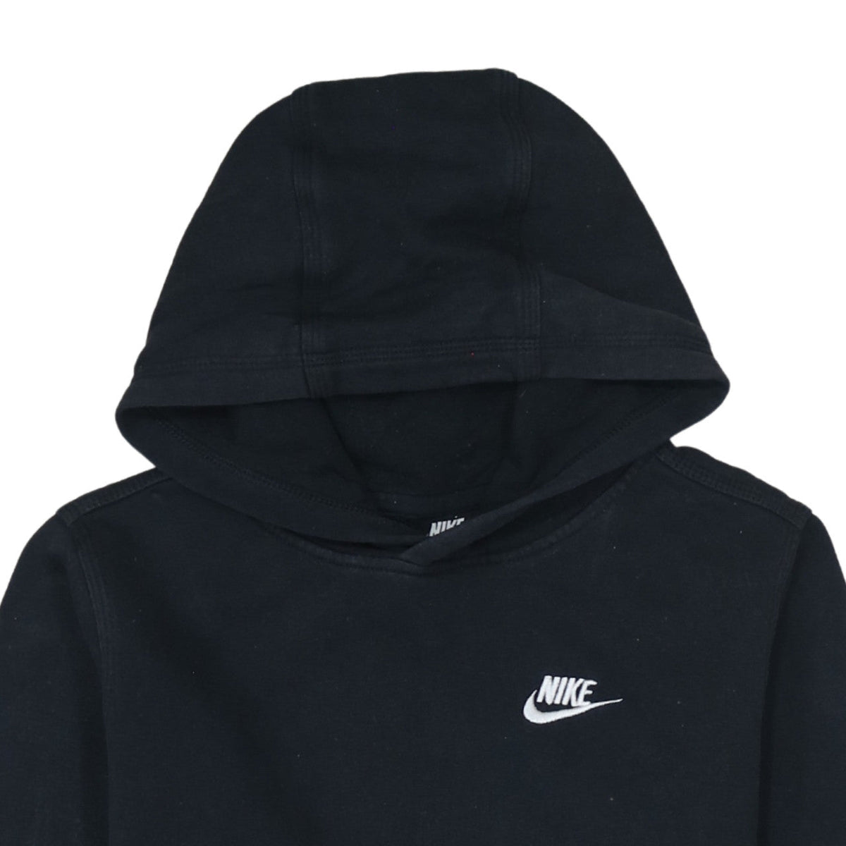 Additional view of Nike boys’ black xl pullover hoodie fleece sweatshirt with logo