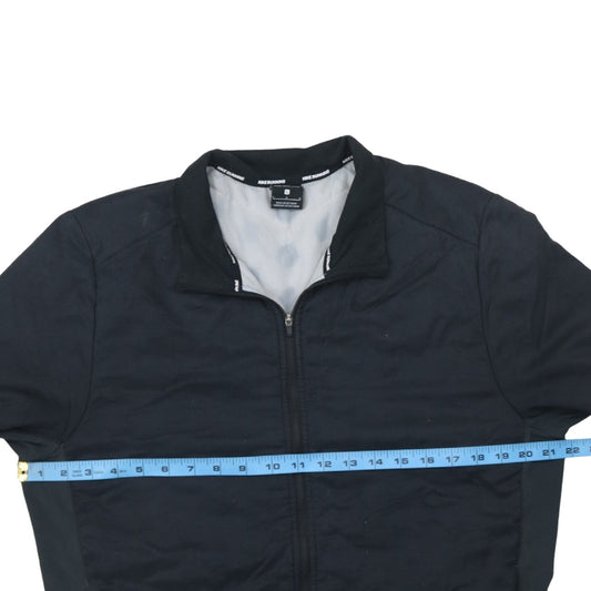 Nike Men's Black Large Aerolayer Running Track Jacket