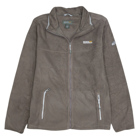 Regatta Women’s Brown Fleece Full Zip Outdoor Jacket Size 14